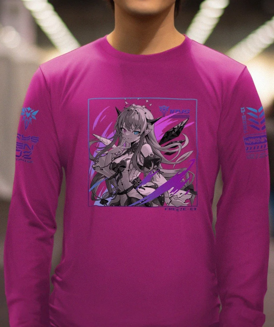 Hololive Irys Long sleeves Unisex T-shirt — Freeze-Ex's Store